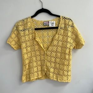 Vintage yellow sweater